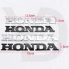 ABS Car 3D Emblem Letter Stickers Rear Tail Trunk Badge for Honda Logo CRV HRV Fit Jazz City Odyssey Jade Vezel NSX Accord Civic