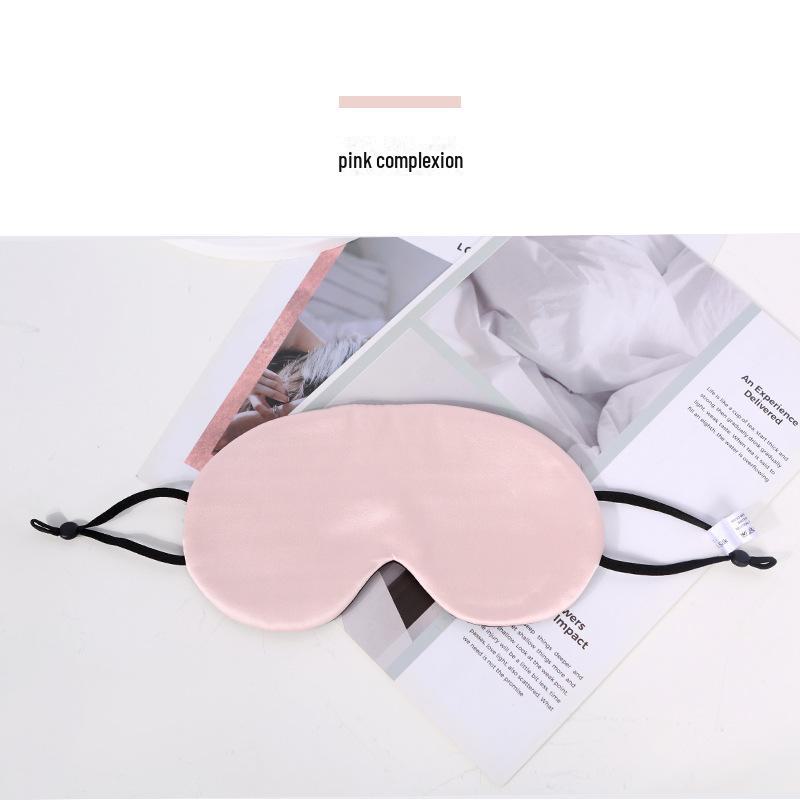Butterfly Embroidered Silk Eye Mask - Lightweight, Ear-Hanging, Pressure-Free, Double-Sided Mulberry Silk Sleep Mask