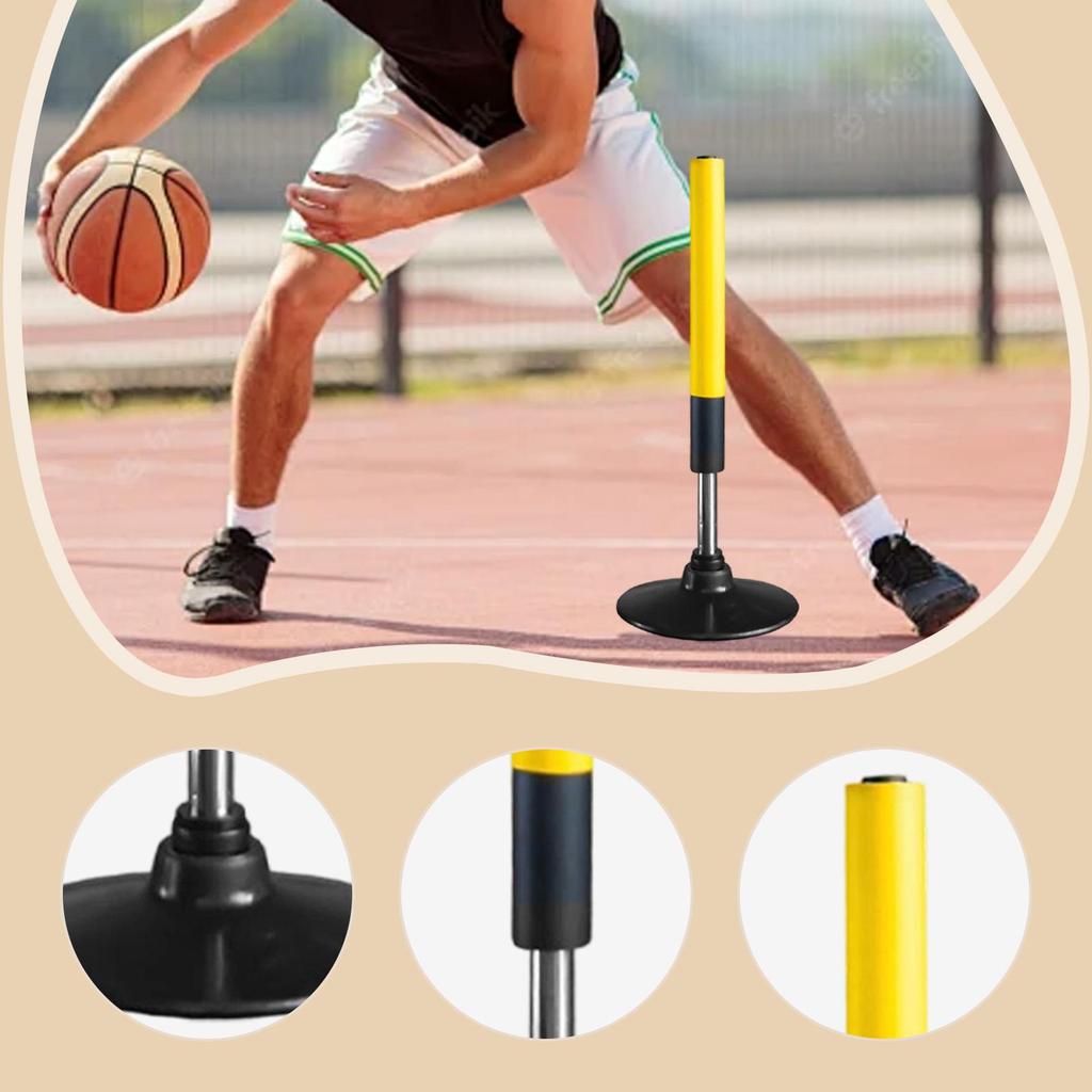 Basketball Tumbler Training Pole Football Agility for Practice 60cm