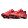 Mizuno X-Laser Next Spikes Short Distance Racing Durable Breathable Low Top Training Running Shoes Unisex Running Shoes Red Gray U1GA230302