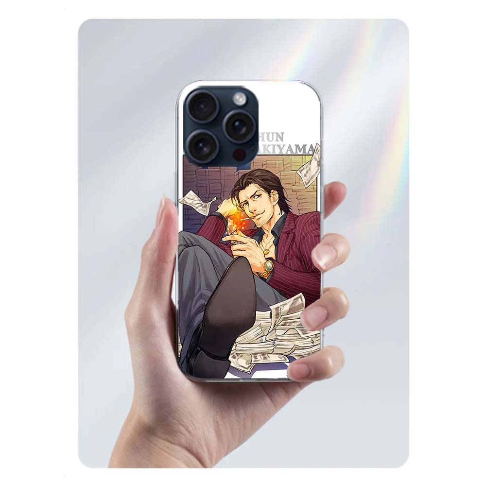

Yakuza 0 Game Clear Phone Case For Iphone 17 Air 16 Pro Max 15 Pro 14 Plus 17E 16E 11 13 12 Mini Cover Cases Fundas Cell TPU Cap iPhone 16