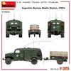 Miniart Communication Truck with Trailer Plastic Model MA37062 1/35 K-51