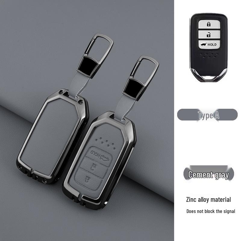 Stylish Metal Car Key Case for XRV, Fit, Vezel, URV, Fengfan, Xiangyu - Personalized Luxury Remote Shell Cover