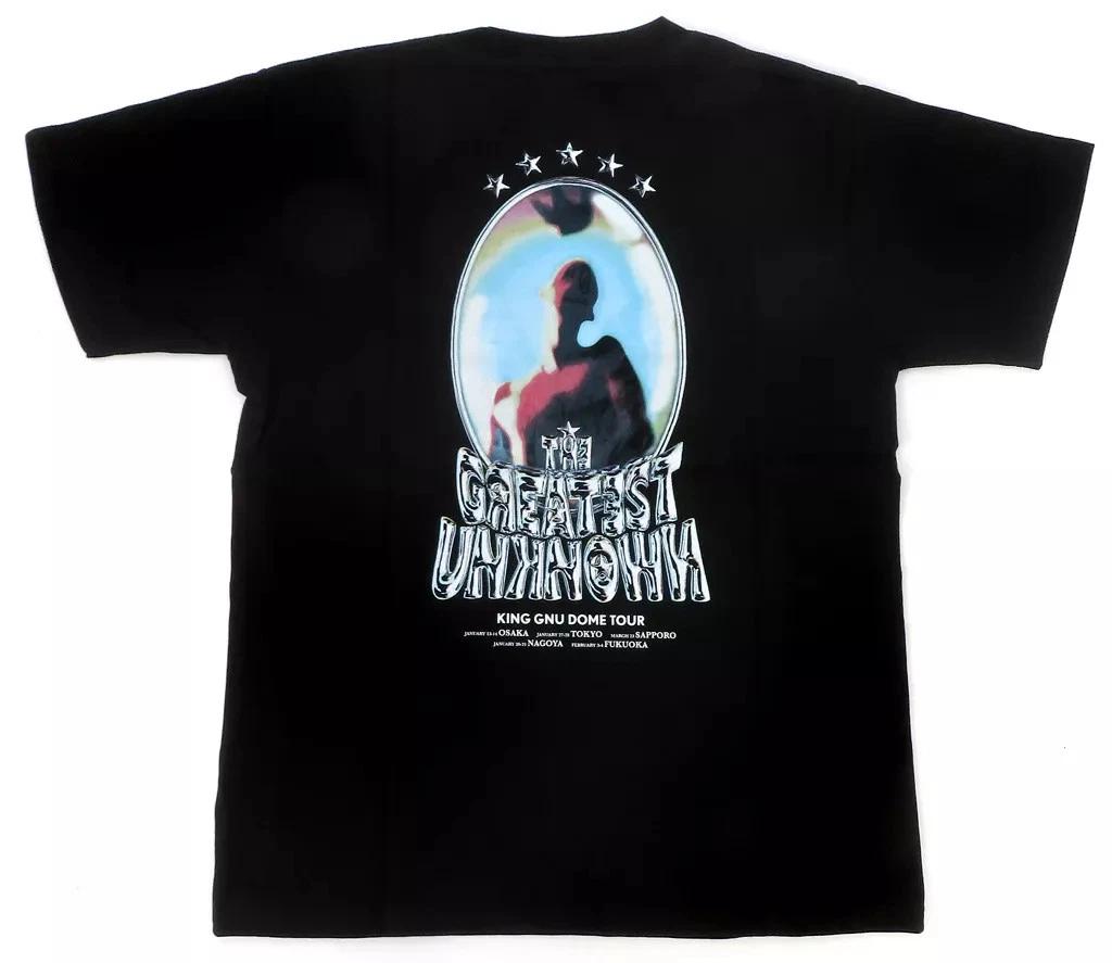 

King Gnu Футболка The Greatest Unknown Tour T T Черная Маленький Хлопок Выпуск 2024 3XL