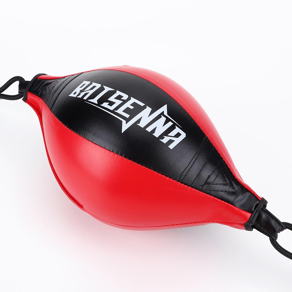 Double End Punching Bag PU Leather Musculation Training Sandbag Boxing Speed Training Bag Gym Fitness Sports Equipment