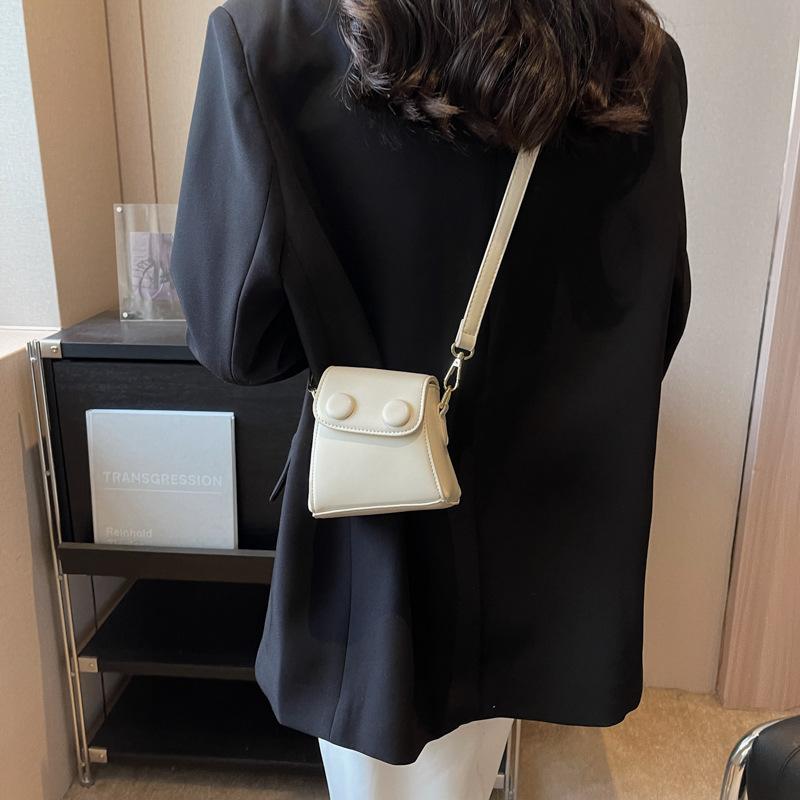 Small Bag New Fashionable and Unique Mouth Red Envelope Small Square Bag Women's Messenger Bag