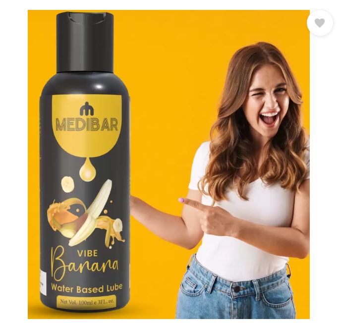 medibar Lube - Чувственный массажный гель-смазка (100мл) Смазка со вкусом банана 100 мл Смазка