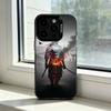 Game G-Ghost Of Y-Yotei Phone Case For iPhone 17,16,15,14,13,12,11 Plus,Pro Max,XS,Colored Silver Plated Inside Cover