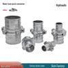 Aluminum Alloy Two-Jaw Quick Connector for Firefighting Water Hose (No Male/Female, Compatible with Soft Hose and Live Connector)