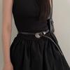 Vintage Buckle Belt Women Waist Belt Bohemian Waistband Pants Belt Accessories