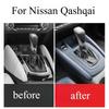 For Nissan Qashqai -2025 Center Console Panel Protective Cover Water Cup Holder Silicone Pad Whole Pad Interior Accessories