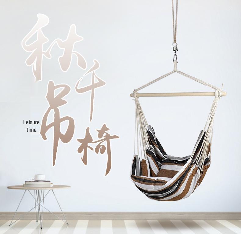 Versatile Indoor/Outdoor Hanging Chair: Ideal for Dorms, Adults & Kids