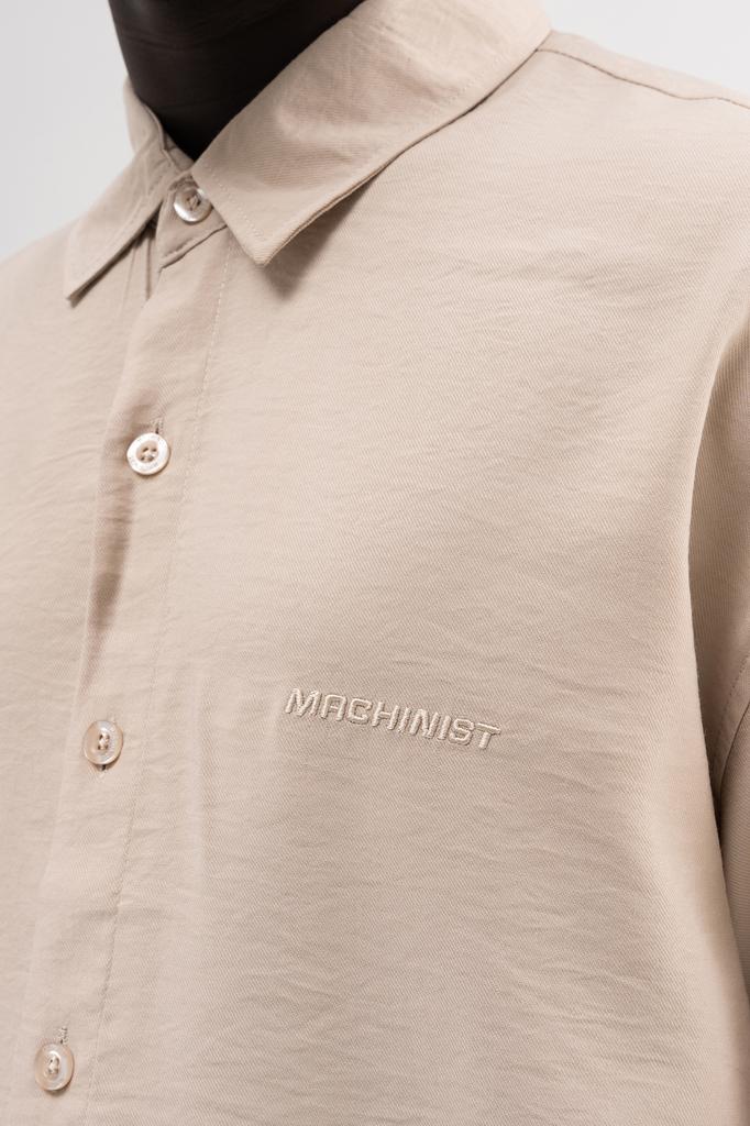 Machinist Oversized Basic Men's Shirt – Beige S