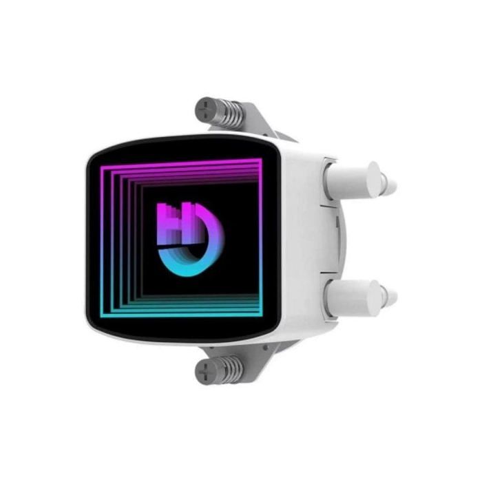 Refrigeración líquida Hiditec LQ240 240mm ARGB PWM 2 Ventiladores Blanco AIO