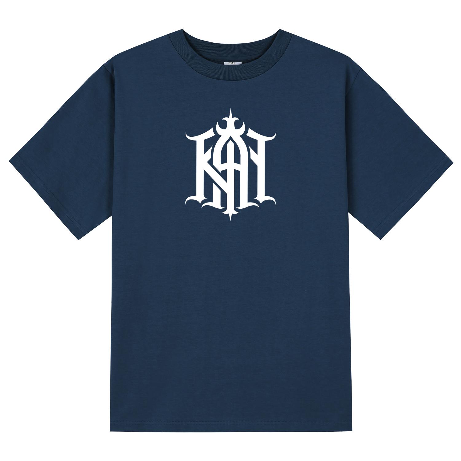 Khan 6312 Ktn0002 Khan Symbol Short Sleeve T-Shirt - Navy Navy/Xl