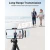 Mini Wireless Lavalier Microphone for Android Lapel Lav Mic with Noise Reduction For Vlog YouTube TikTok Audio Video Recording