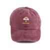 Kids Cartoon Adjustable Baseball Cap Baby Girl Boy Summer Washed Denim Sun Protection Snapback Cap Cute Sun Hats Children 2-6Y