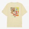 The North Face NT7ur70d Men S Carabiner ShorT Sleeve T ShirT paSTel Yellow