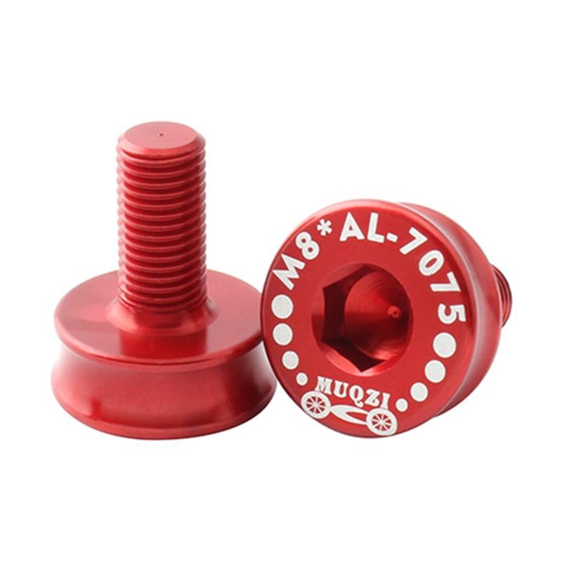 1PC Bike Square Taper Bottom Bracket Screw Aluminum Alloy Crankset Bolts Cycling Watertight Sealed Crank Nut Crank Screw