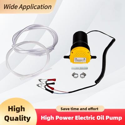 12V 24V Automotive Oil Extraction Pump High Power Electric Oil Pump Self Priming Engine Oil Gear Oil Pumping Machine