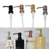 Corrosions Resistant Stainless Steel Lotions Dispenser Pumps Head Leakproof Designs for Creams and Plastic Bottles