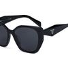 Prada Irregular Frame Sunglasses Women sunglasses Black 0PR19ZSF1AB5S056