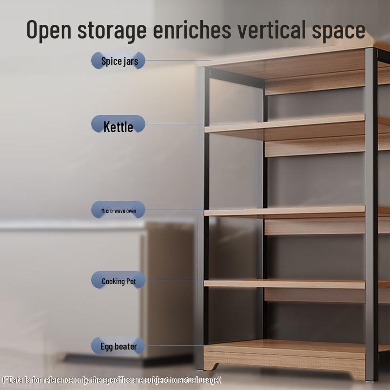 Milin 4-poziomowy wielofunkcyjny regał kuchenny do przechowywania