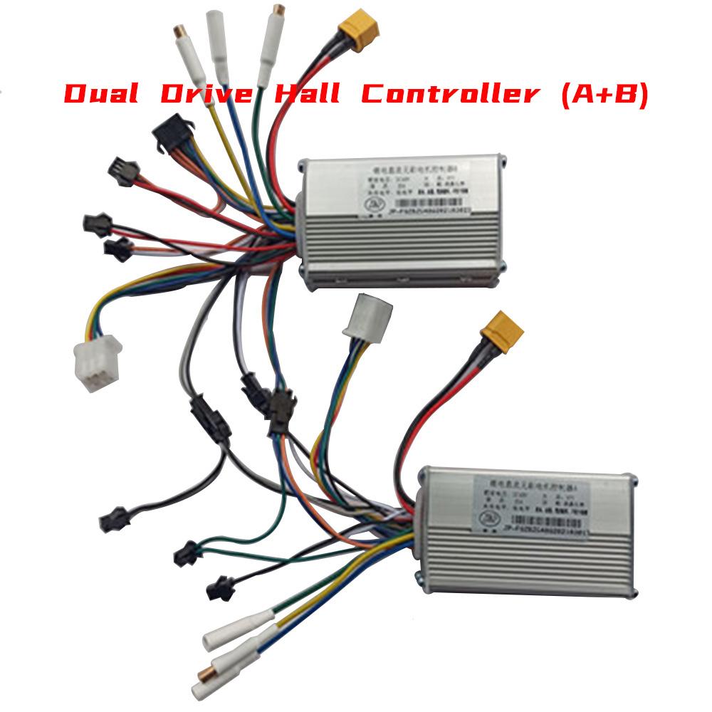 Jipin Controller Hall Kein Hall Motorzubehör 36V 48V 52V 60V JP LCD Display Elektroroller Gasgriff Schalter Universal