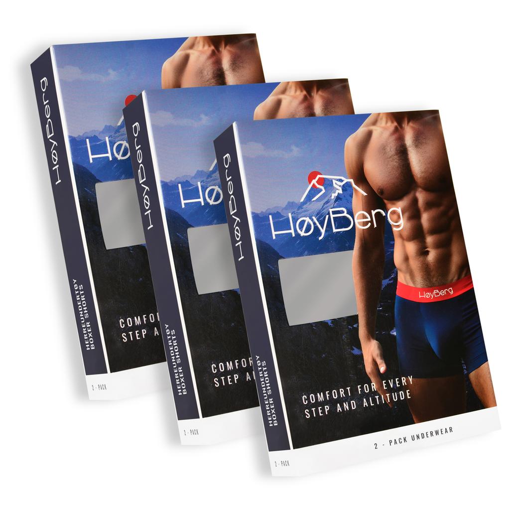 Høyberg - Skandinavischer Stil Herren Boxershorts Set 6 Stück Baumwolle