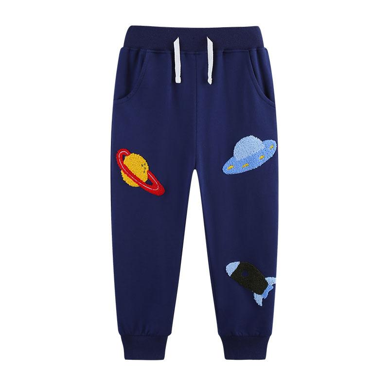 Jumping Meters 2-7T Dragon Boys Sweatpants Animals Girls Pants Full Length Children's Clothes Drawstring Kids Trousers