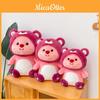 Orsacchiotto Fragola Peluche Giocattolo Morbido e Abbracciabile Animale di Peluche Per Bambine 35cm 45cm 60cm