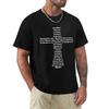 Lords Prayer Cross TShirt Ultra Soft Breathable Tee Top