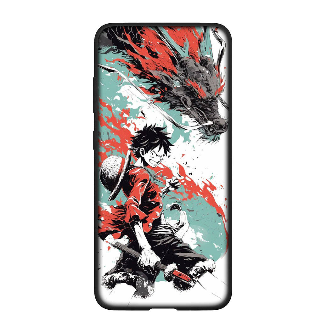Phone Case for iPhone 17 15 16 Plus Redmi Note 14 12 11 13 Pro Max Huawei P30 P20 Lite OPPO A60 A40 A80 A54 Poster Roronoa Zoro One Luffy Pieces Cover
