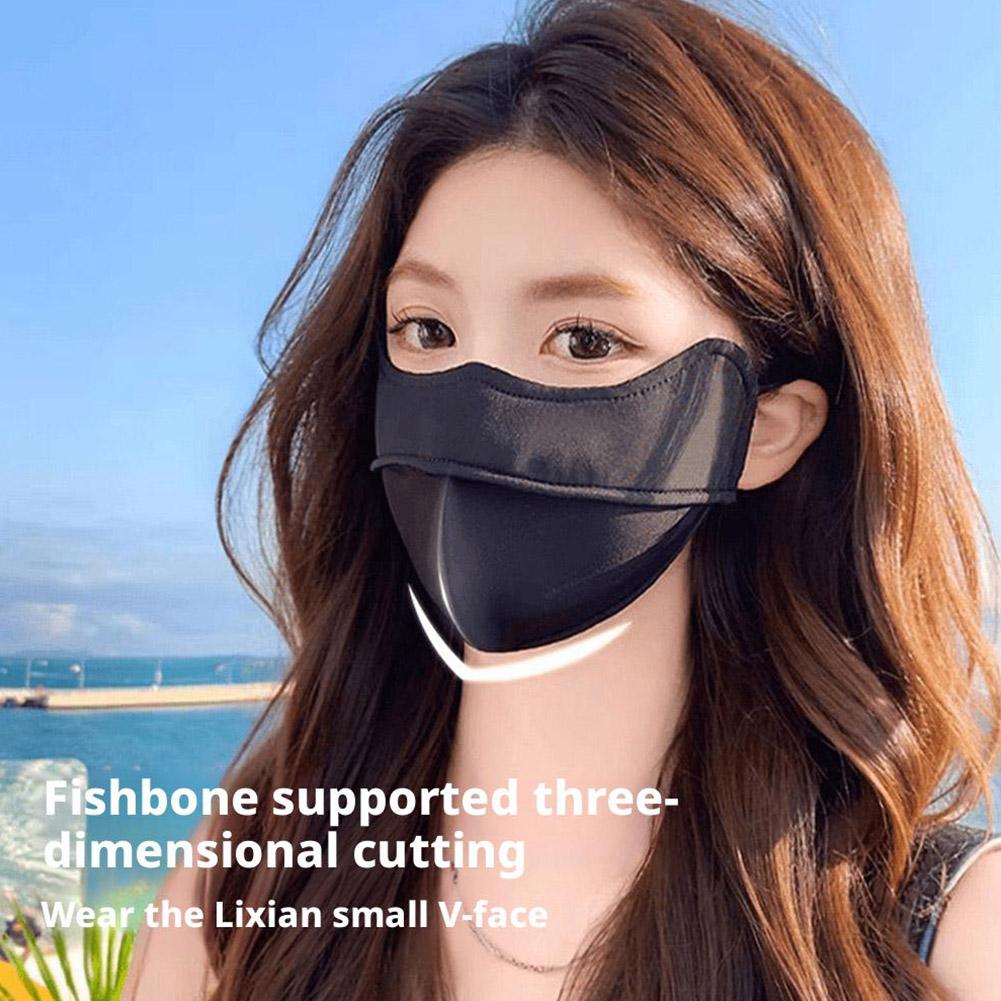 Thick 3D Warmth Face Mask Cozy & Stylish Women's Face Mask - Windproof, Warmth with Ear Loops, Nylon, Hand-Washable