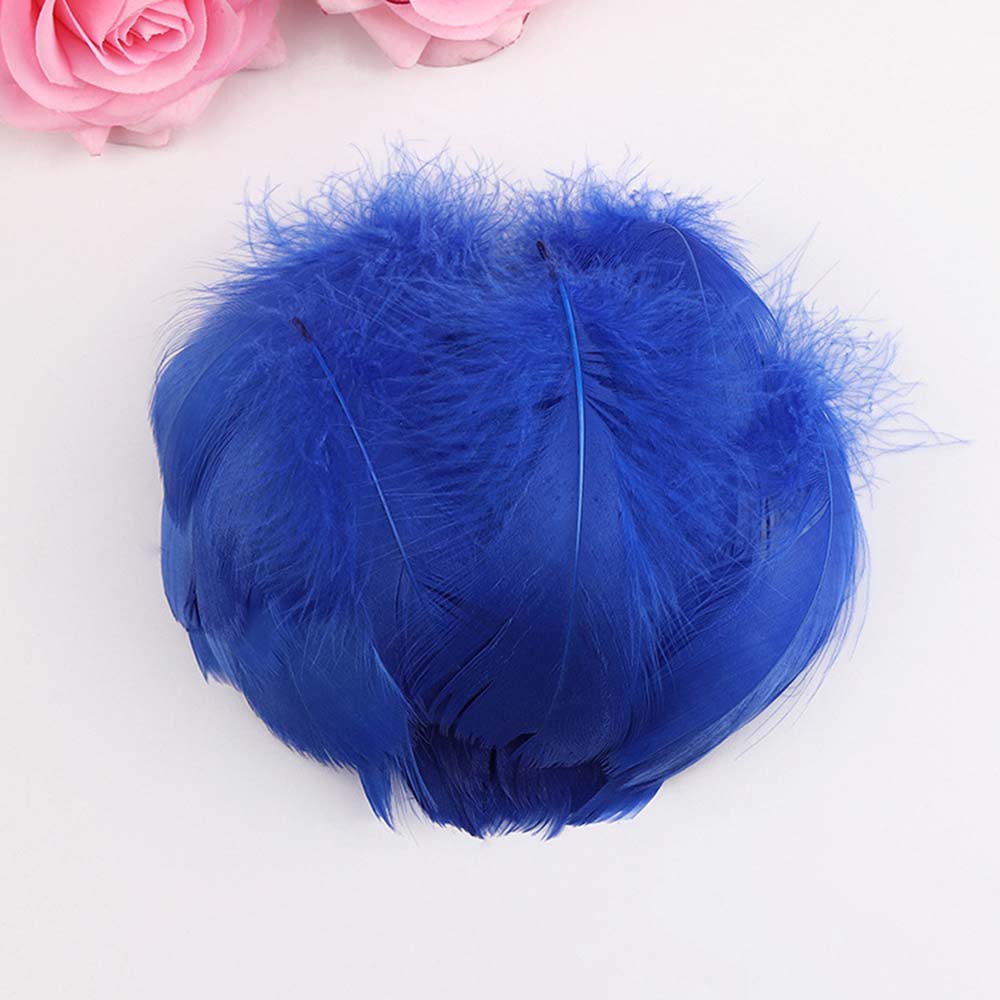 Goose Feather 6cm~11cm For Beautiful Decoration Handicraft Gift Box DIY 50/100/150pcs Colorful Goose Feathers