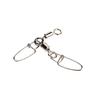 American Swivel & Double Snap Clip Figure-Eight Connector Ring for Fishing Accessories