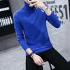 Frühling und Herbst Trendy Herren Rollkragenpullover Herbst und Winter Schlanke einfarbige Oberteile Hemden Übergröße Oberteile für Männer M-3XL