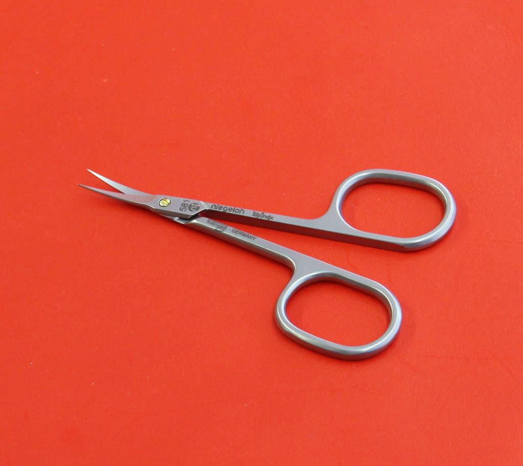 Niegeloh Edelstahl Satin Nagelhautschere 581 Made in Germany Kerzenform Nein. #45818