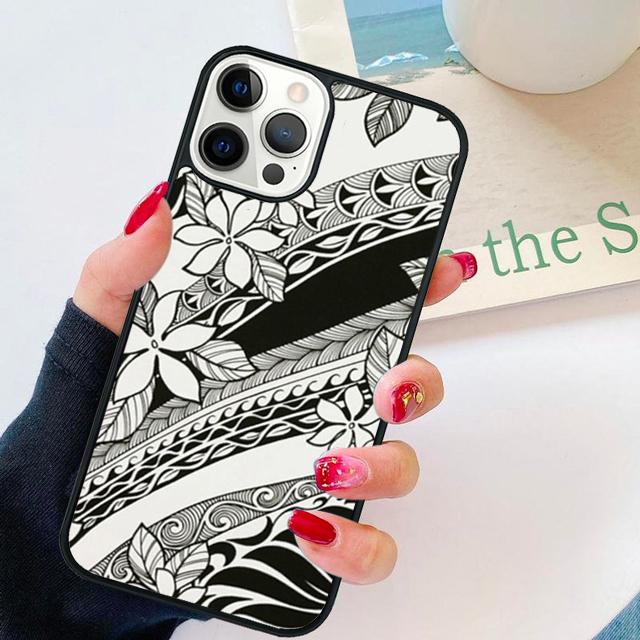 Maori Samoan Coque Phone Case for iPhone 17 Air 16 Coque 15 14 12 13 PLUS 11 PRO MAX Cover Fundas Shell