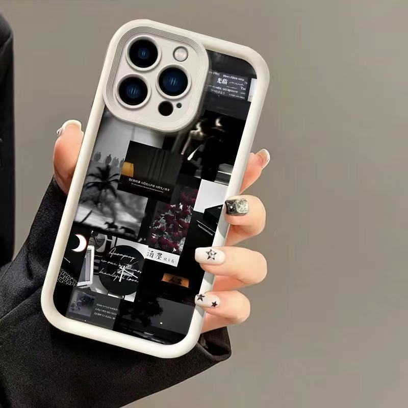 The new model is suitable for iphone16 mobile phone case Apple 15promax/14 anti-drop 13pro12 European and American 11 personality xr