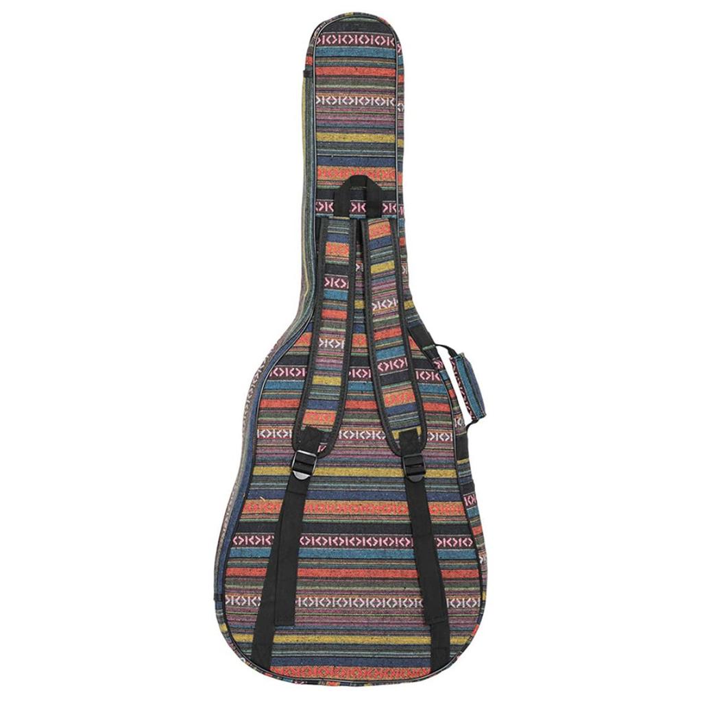 Guitar case 40 41 inch guitar concert backpack with thick acoustic guitar pillowcase