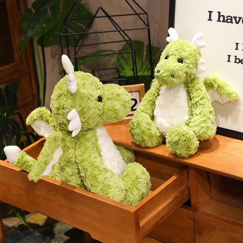 Neuer Stil Hante Fliegender Drache Plüschpuppe Kreative Dinosaurierpuppe Tyrannosaurus Rex Spielzeugpuppe Geburtstagsgeschenk