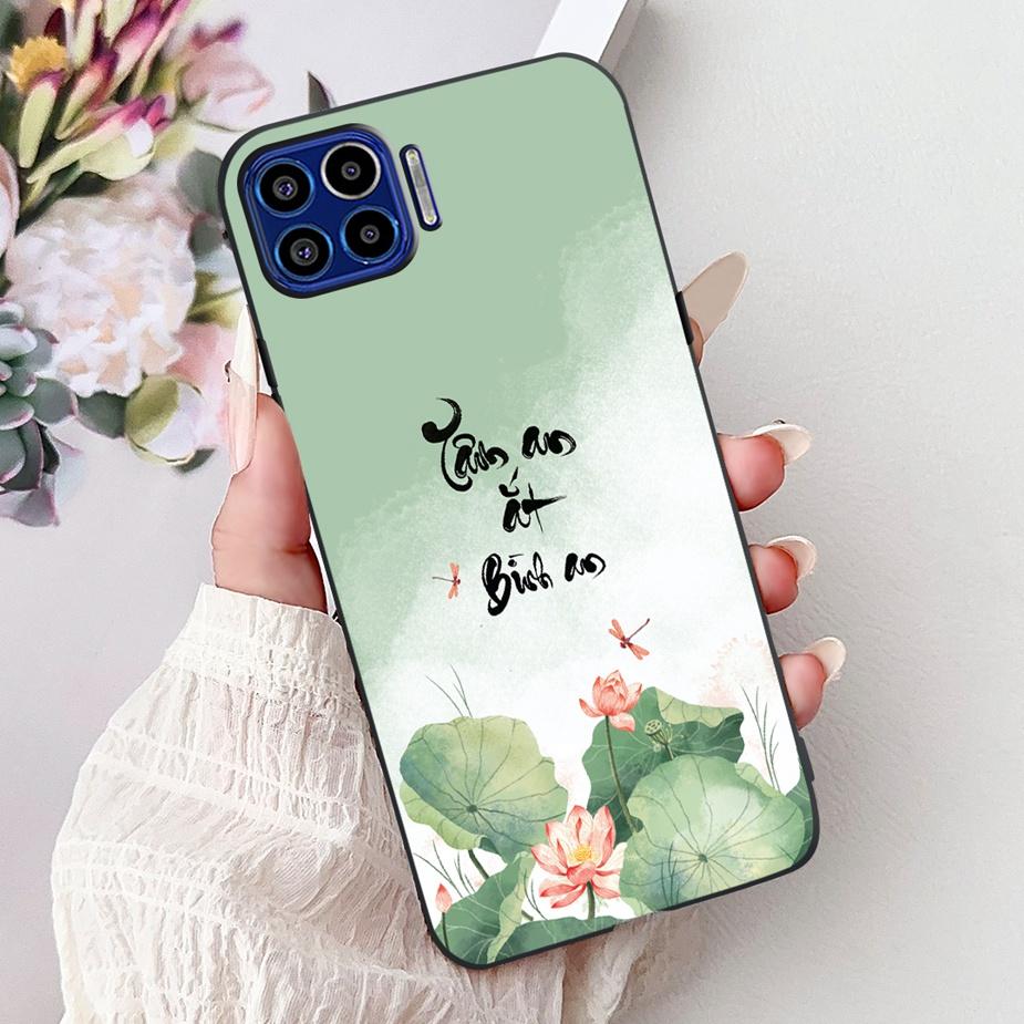 For Motorola Moto One 5G Case Luxury Fashion Painted Cover 6.7'' Soft TPU Phone Case For Motorola One MotoOne 5G Back Cover Bags