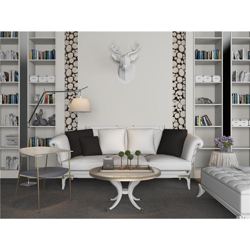 High-Definition Douyin-Moderator-Hintergrund: Bücherregal Bürodeko