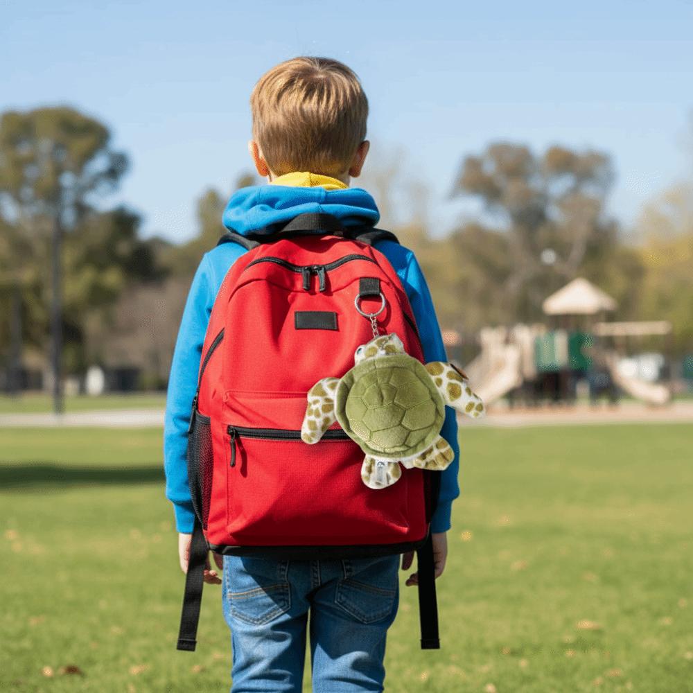 Algodão PP Tartaruga Pelúcia Chaveiro Animal Verde Boneca Argola de Chave Pingente de Tartaruga de Pelúcia Enfeites Pendurados