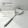 Stainless Steel Ladle Skimmer Heavy Duty Fine Mesh High Heat Resistant Food Strainer for Home Kitchen Hot Pot Cooking