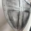 60.96 cm Medieval Handmade Wooden Templar Heater Shield
