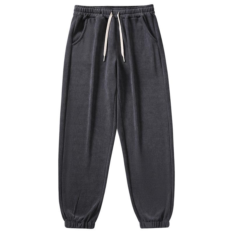 Κοτλέ Βελούδινο Μακρύ Παντελόνι Casual Παντελόνι για Ανδρικό Χειμερινό Ζεστό και Χοντρό Ανδρικό Υγειονομικό Παντελόνι
