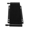 Black Aluminium Oil Cooler 11 Row Transmission Cooler for Pick Up Trucks Vans Travel Trailers