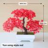 The Pine Artificial Greeting Guests Potted Plant Indoor Use For Desktop Decor